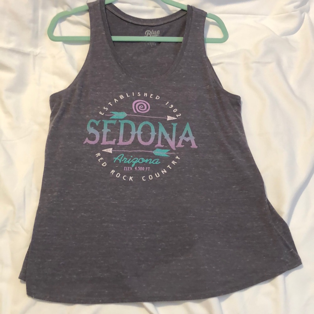 Women’s large Sedona, AZ tank top.